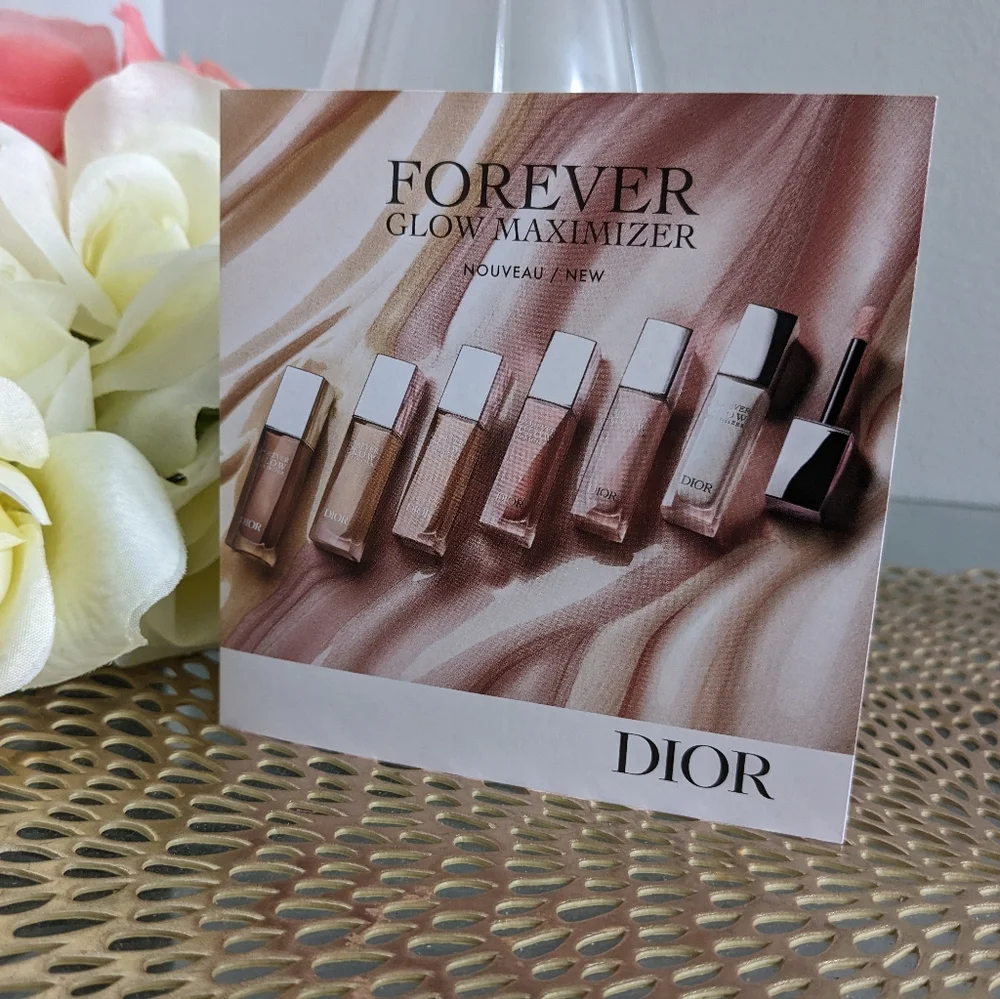 Dior glow maximizer shade card